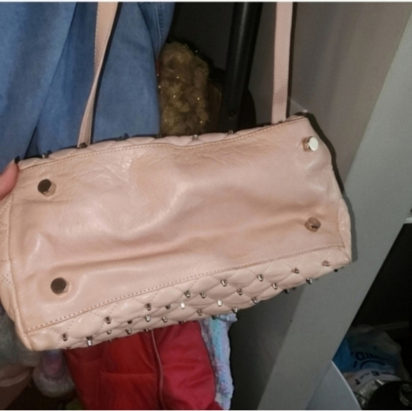 🍁🍂Rebecca minkoff pink studded bag - Picture 3 of 6
